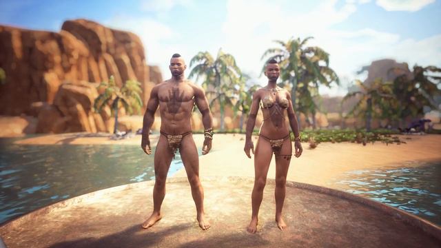 All Warpaints, Deco & Functional (Base Game) - Showcase | Conan Exiles смотреть онлайн