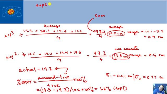 Accuracy and Precision in measurement and calculation смотреть онлайн