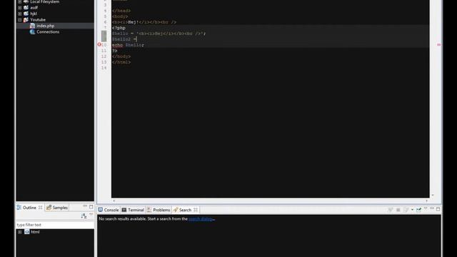 HTML & PHP på Svenska 1: Start, variabler och "if" смотреть онлайн