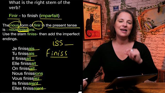 Practise your French Imparfait IR Verbs смотреть онлайн