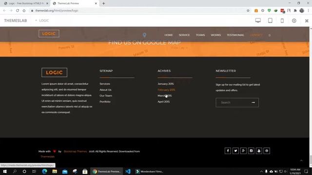 Logic: Free Bootstrap HTML5 Responsive Multipurpose Website Template смотреть онлайн