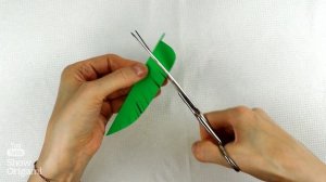 ПЕРО ПТИЦЫ из бумаги - делается просто и быстро