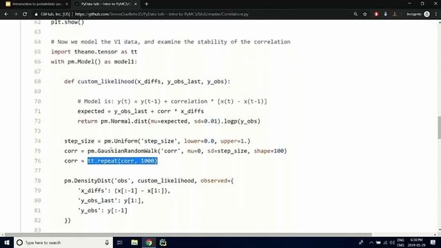 Simon Ouellette: Introduction to probabilistic programming with PyMC3 смотреть онлайн