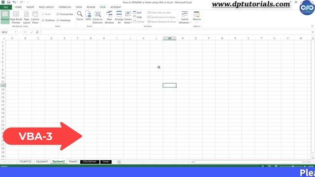 How to RENAME a Sheet using VBA Code in Excel || 4 Ways to Rename Excel Sheets смотреть онлайн
