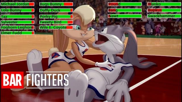 Space Jam (1996) Final 2 Games with healthbars смотреть онлайн