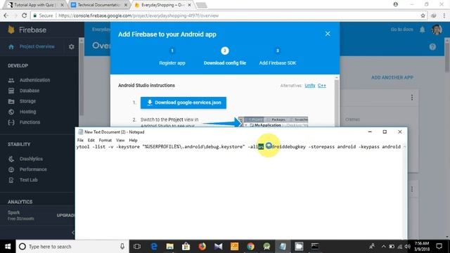 06. How to send PUSH Notification from Firebase - Tutorial & Quiz Android App with Source Code смотреть онлайн