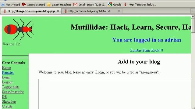 OWASP: A deliberately vulnerable set of php scripts that implement the OWASP top 10 7/8 смотреть онлайн