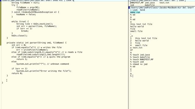 Let's write a text editor in Java: Reading and Writing files смотреть онлайн