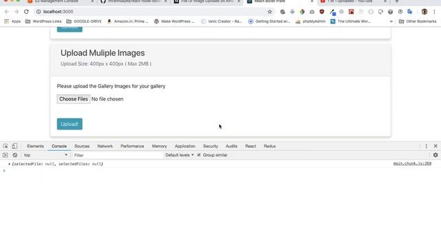 Multiple File Uploads on Amazon Web Services | S3 Bucket | Node Js | React Js | AWS смотреть онлайн