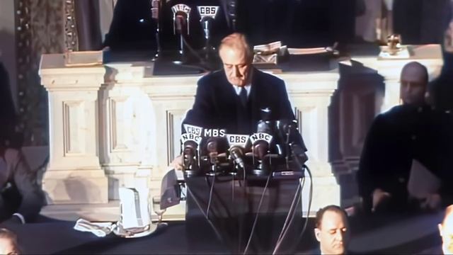 Pearl Harbor A Date Which Will Live in Infamy FDR Speech COLORIZED смотреть онлайн