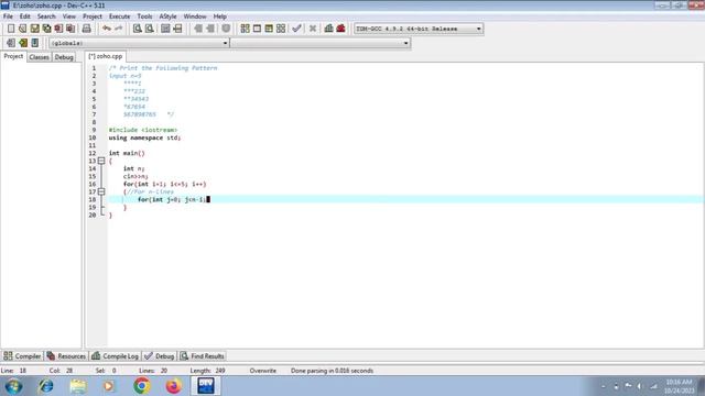 (Tamil)Pattern Printing Programming | Zoho Round 2 Program 1 | Zoho Round 2 Programming Question смотреть онлайн