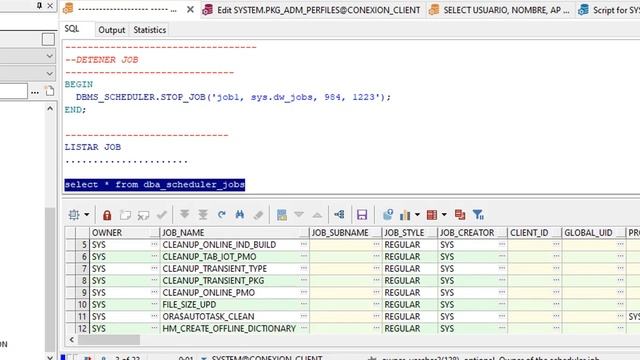 Curso Oracle #14 Gestión de Jobs Tipo Scheduler смотреть онлайн