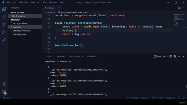 JavaScript Full Stack Developer COURSE: Query API Select, Sort, Limit, Count Documents смотреть онлайн