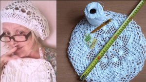 Ажурный берет Лето 2024 1часть