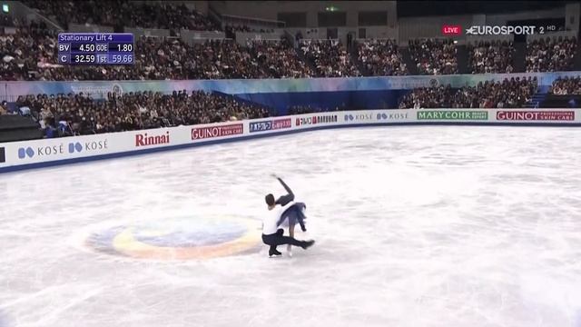 2017 GPF Dance FD Gabriella Papadakis & Guillaume Cizeron Moonlight Sonata смотреть онлайн