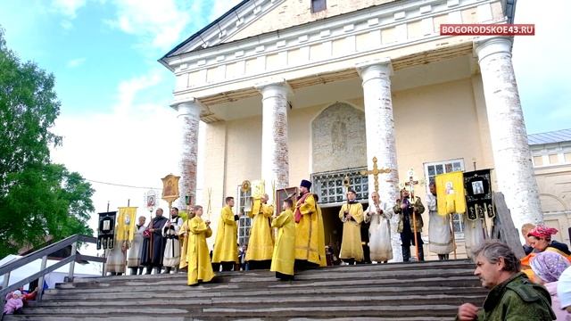 Великорецкий крестный ход 2022 Встреча паломников смотреть онлайн