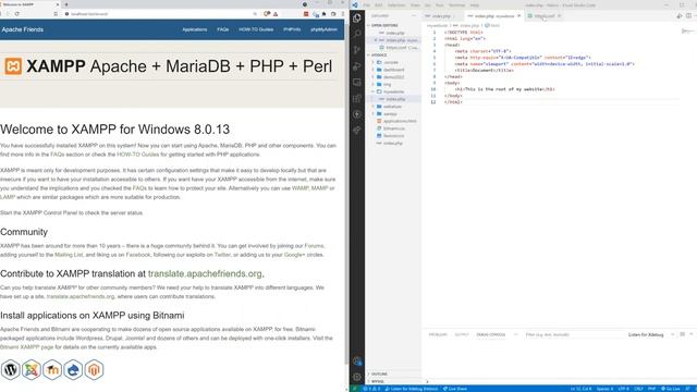 Changing the root folder for localhost смотреть онлайн