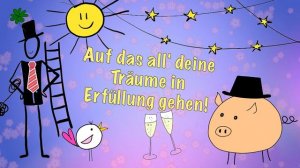 Glückwünsche zum Geburtstag