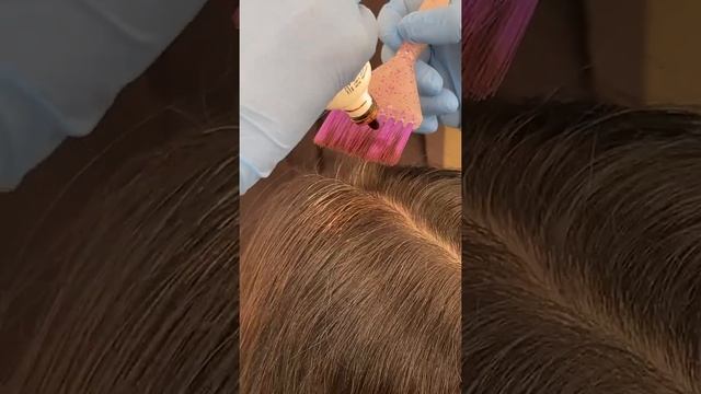 Использование капель POWERTOOLS DENNIS BERNARD'S GOD для окрашивания седых волос