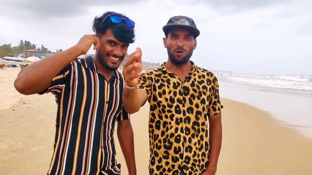 Baga Beach Goa | August 2021 | Watersports, Shacks & Tourist | Goa During Monsoon | Goa Vlog смотреть онлайн