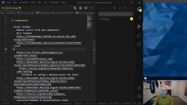 Building an OS with React - Clock & File System смотреть онлайн