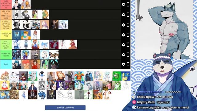 RATING YOUR OC/SONA (TIER LIST) смотреть онлайн