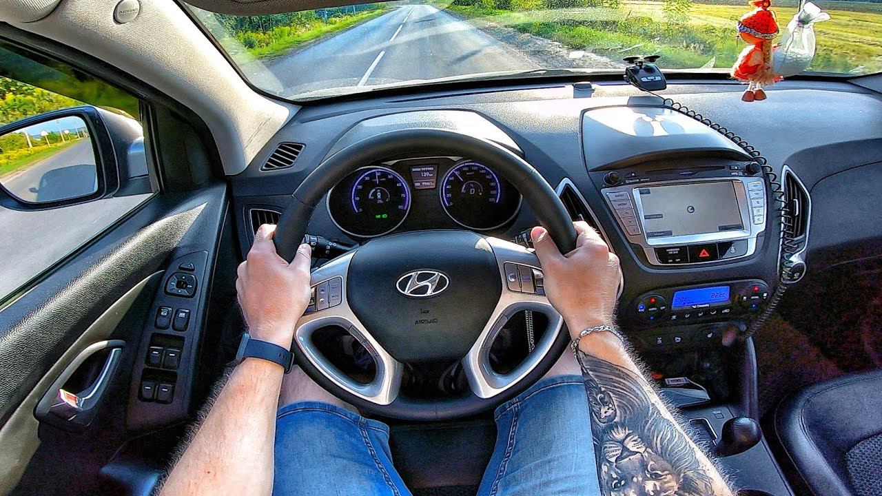 2013 Hyundai ix35 2.0 AT 4WD - POV TEST DRIVE смотреть онлайн