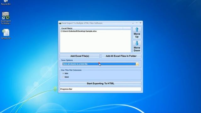 How To Use Excel Export To Multiple HTML Files Software смотреть онлайн