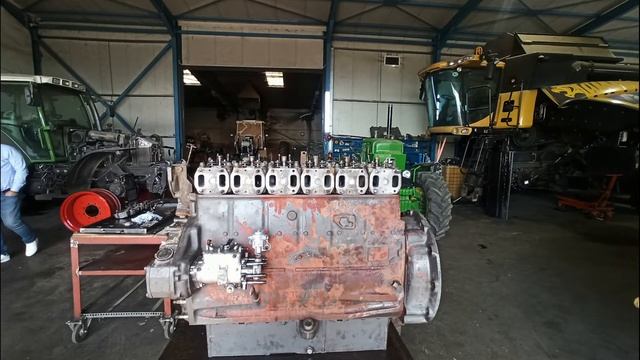 Renault 145-54 Engine Rebuild (MWM TD 228-6) смотреть онлайн