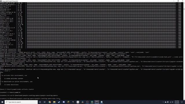 Create a People Counter with OpenCv in 5 min! смотреть онлайн