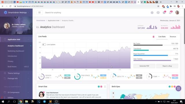 Адаптивная верстка сложного макета с нуля на LESS + Bootstrap [#4] смотреть онлайн