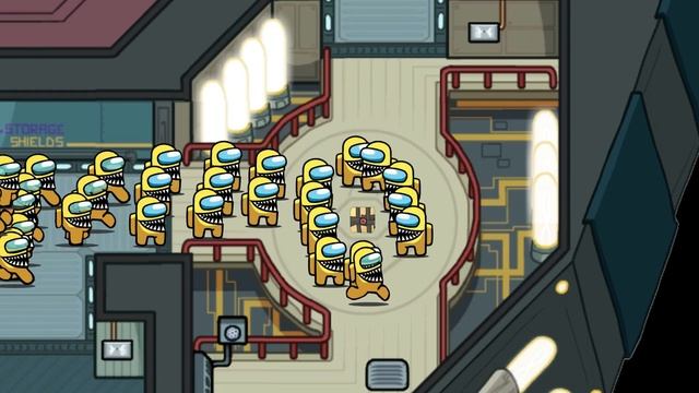 Among Us Alien Attack Gameplay - Henry Stickmin Fights with 10000 Alien Impostors-cartoon Animation смотреть онлайн