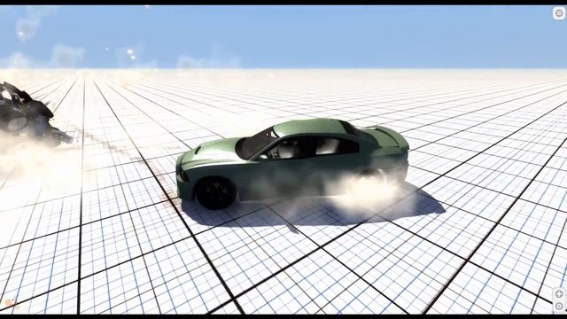 BeamNG.Drive Mod : Dodge Charger SRT8 (Crash test) смотреть онлайн