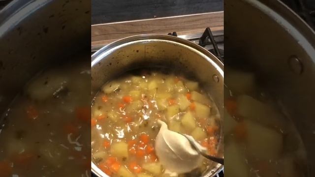 Сырный суп-пюре