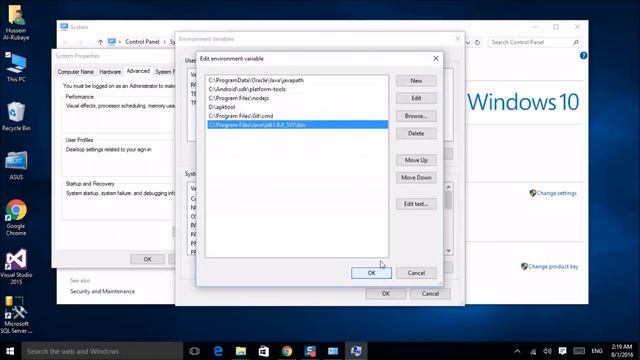1- install jdk on windows تنصيب الجافا على الوندوز смотреть онлайн