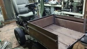 Обзор самодельного трактора переломки Т16