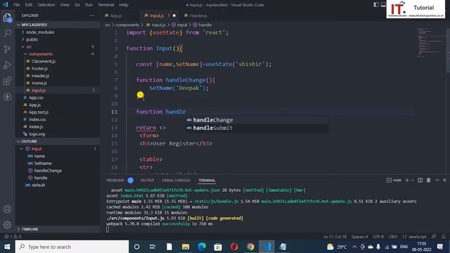State Management in functional component, React JS Tutorial for beginners Hindi 2023 #reactjs смотреть онлайн