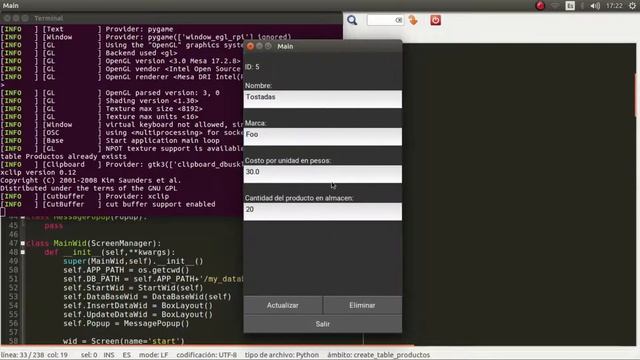 Mini proyecto: Inventario (Kivy + SQLite3) - 1 смотреть онлайн