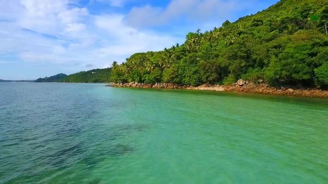 Secret Beach - дикий пляж на западной части Самуи смотреть онлайн