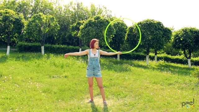 Обучалка- связка элементов | Hoop dance tutorial - Combo смотреть онлайн