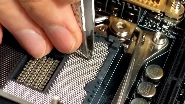 CPU Socket Pins Repair ASUS Z10PE-D16 WS LGA 2011-3 смотреть онлайн