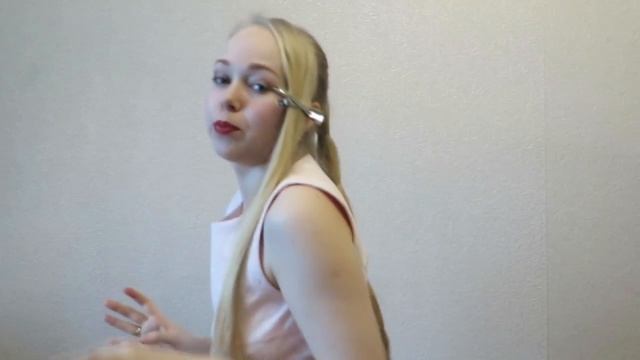 Праздничная прическа на длинные волосы смотреть онлайн