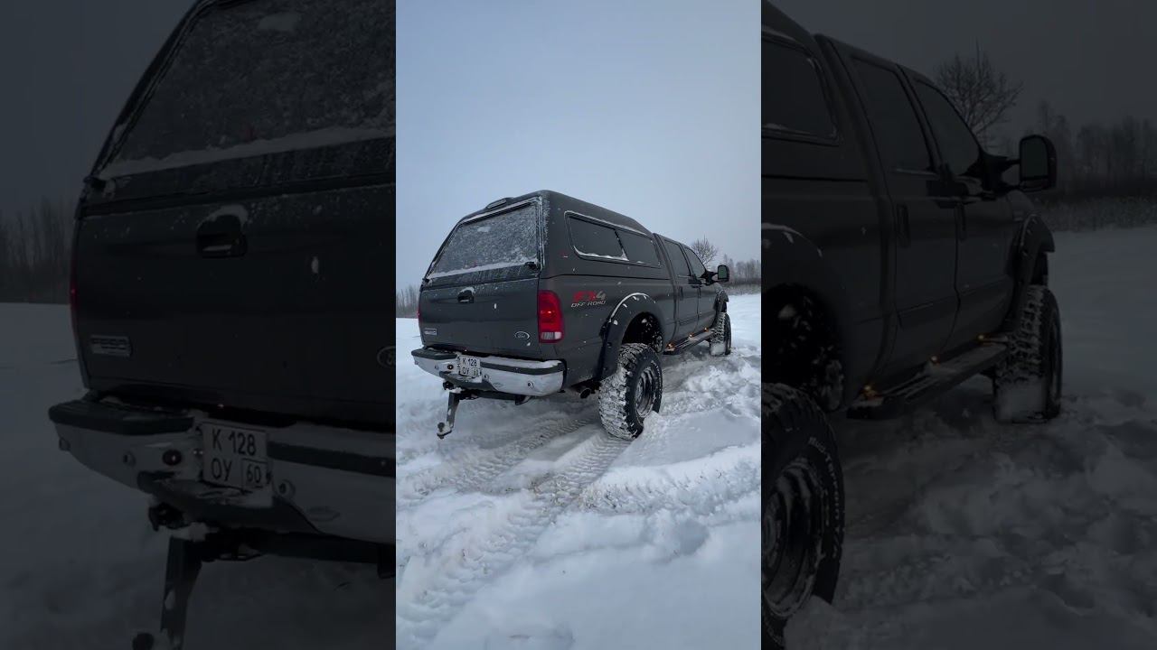Ford F250 Помощь на снежных дорогах. смотреть онлайн