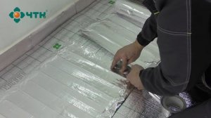 Фольгированный мат теплого пола "Мелодия тепла" от ЧТК, порядок монтажа