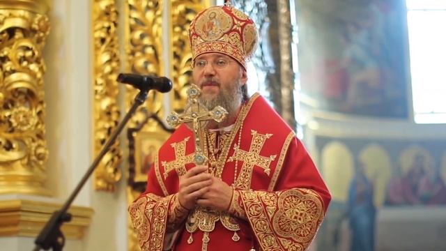 Неделя о Самарянке. Литургия в Успенском Соборе Киево-Печерской Лавры. смотреть онлайн