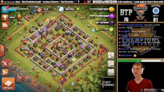 FINAL 2 HOURS! BTP VS Indians Rule - Clash of Clans смотреть онлайн