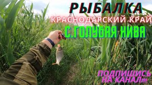 Рыбалка:Краснодарский Край с.Голубая Нива