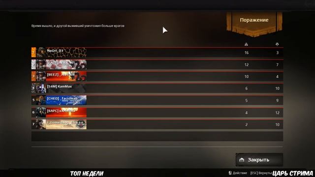 Crossout. Турнир: Большие Черные Скорпионы. FRT: Big Black Scorpions #18 смотреть онлайн