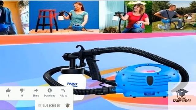 Paint Zoom Sprayer:Buy Online at Best Prices in Pakistan|Paint Zoom Handheld Electric Spray Gun Kit смотреть онлайн