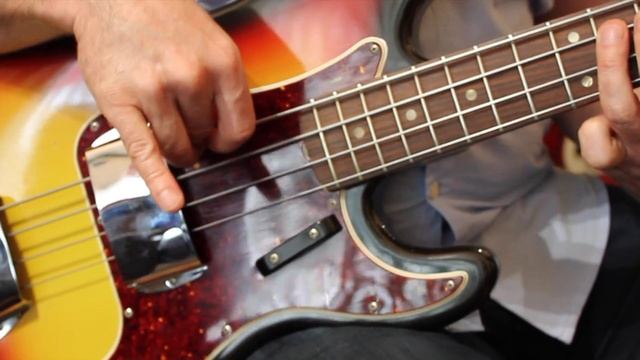 1966 Fender Precision Bass - Andy Baxter Bass, London смотреть онлайн